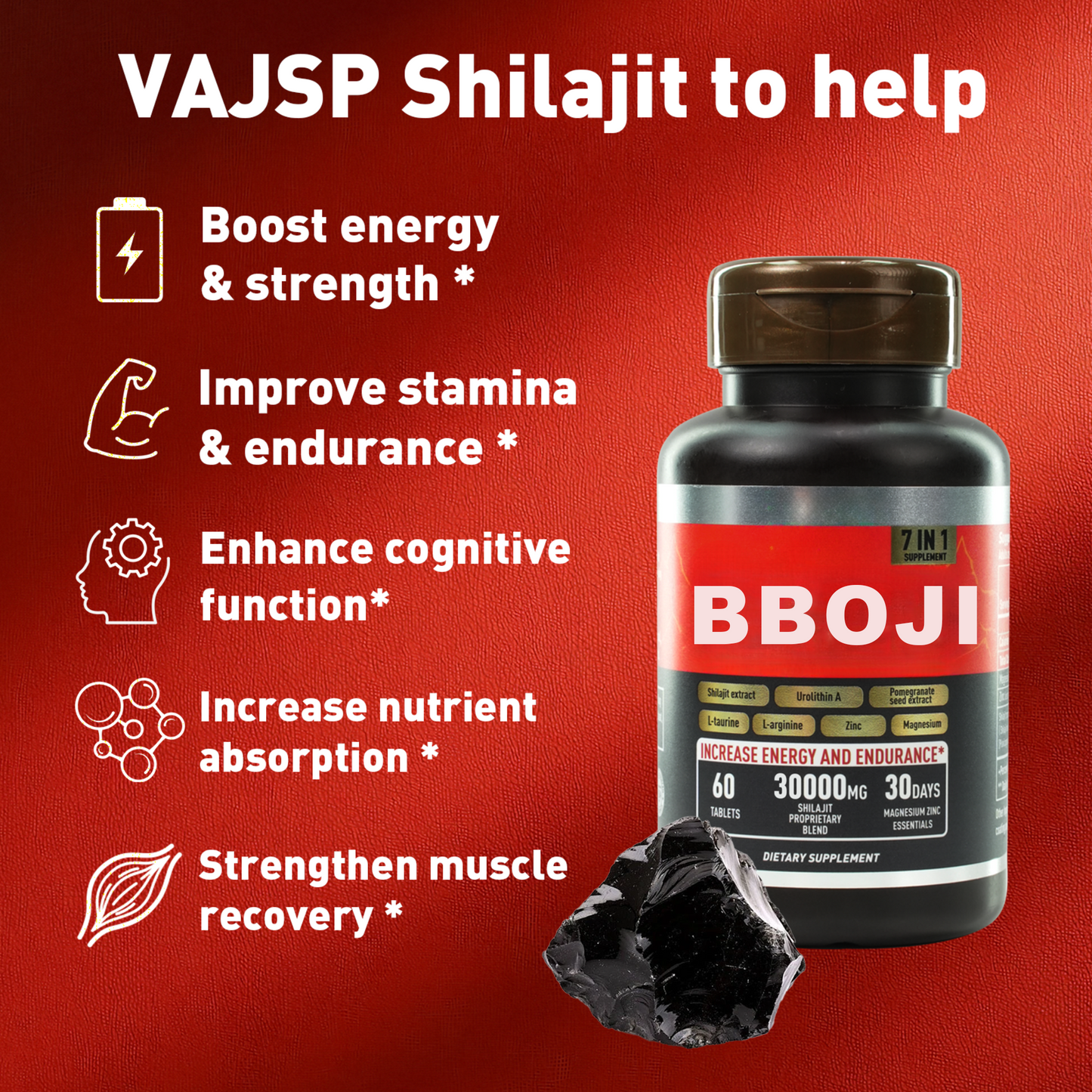 7-in-1 Energy and Stamina Supplement
