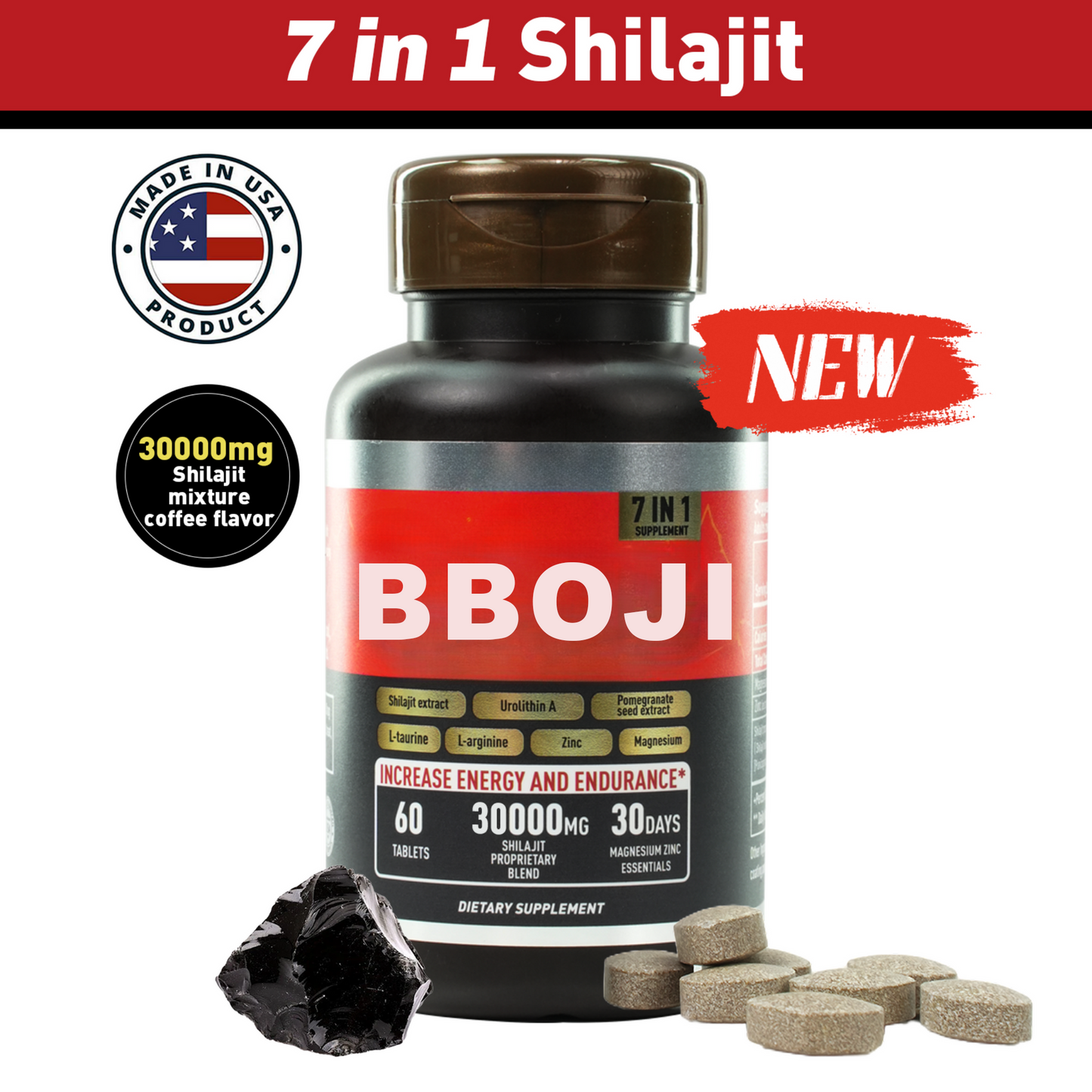 7-in-1 Energy and Stamina Supplement