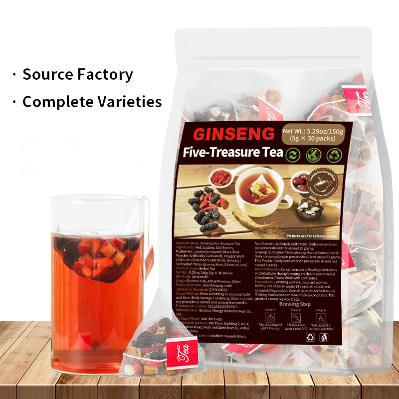 Ginseng Five Treasures Tea