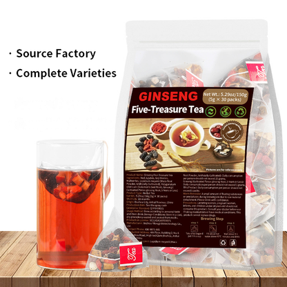 Ginseng Five Treasures Tea